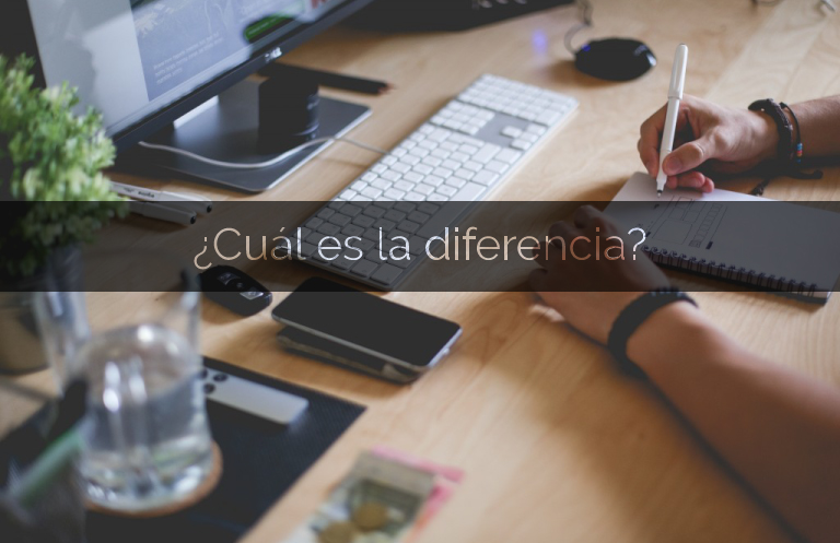 ¿Cuál es la diferencia?